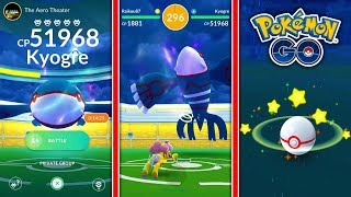 BEST COUNTERS + HOW TO CATCH KYOGRE IN POKEMON GO! LEGENDARY KYOGRE RAID GUIDE!