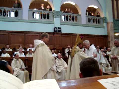 Abbot Gregory's abbatial blessing 2-26-10