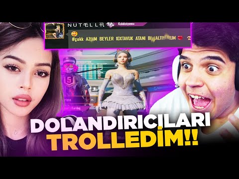 AZ KALSIN EVLENİYORDUM!! KIZ FOTOĞRAFI KOYAN DOLANDIRICILARI TROLLEDİK!!| PUBG Mobile Komik Anla