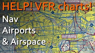 🔴 Let's learn about VFR charts, airports, navigation, airspace and flight planning. Flight sim only screenshot 5