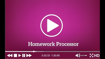Homework Processor