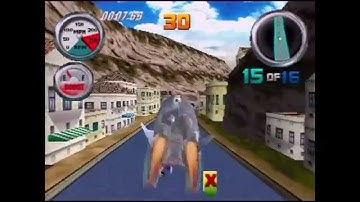 Hydro Thunder (Actual N64 Capture) - Greek Isles