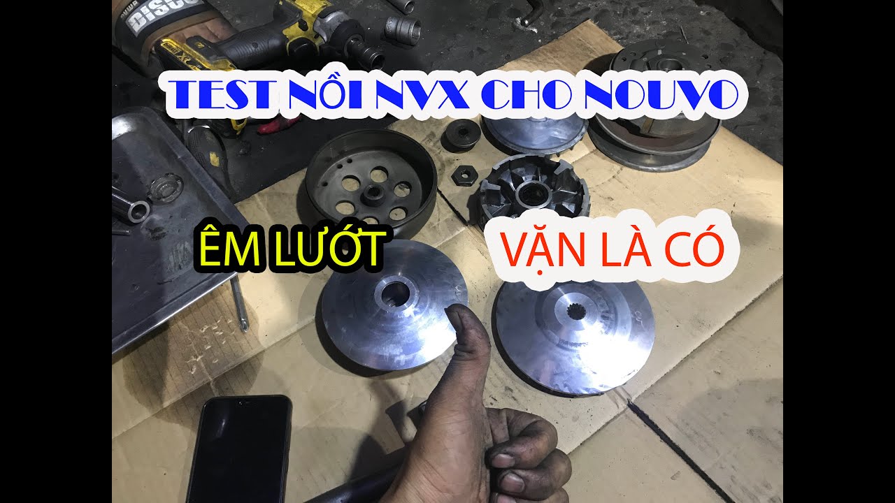 269# Thử Gắn Nồi Trước Nvx Cho Nouvo 4 ,5,6 Xem Sẽ Như Ntn - Youtube