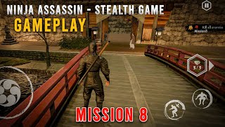 Ninja Assassin - Stealth Game Mission 8 screenshot 4