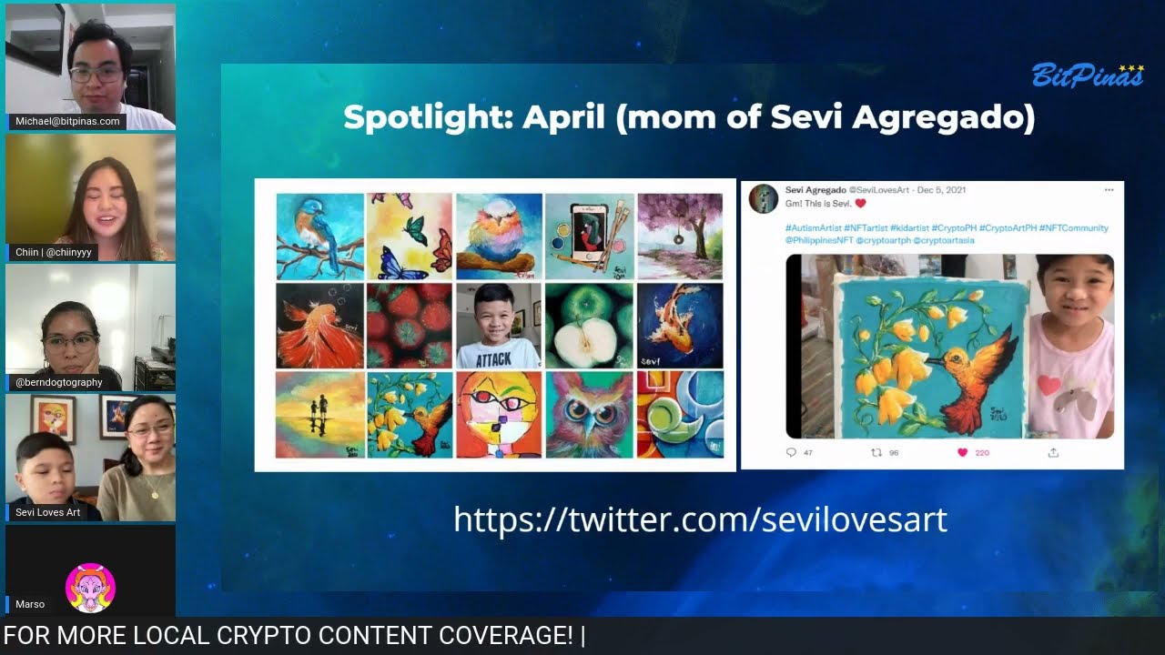 BitPinas Webcast 10  NFT Artists Stories