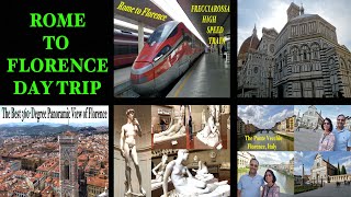 DAY TRIP ITINERARY FROM ROME TO FLORENCE-SEE ENTIRE FLORENCE IN 20 MINUTES OF VIDEO#florence #italy