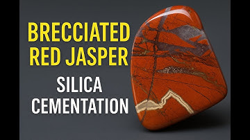 Brecciated Red Jasper: Genezen door Silica