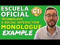 C1 monologue  technology and social interaction