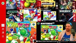 Banjo-Kazooie 100% on NSO N64