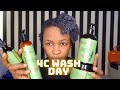 MY 4C WASH DAY ROUTINE!!!💆🏽‍♀️🤗💁🏽‍♀️