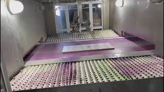 Покрасочный станок проходного типа