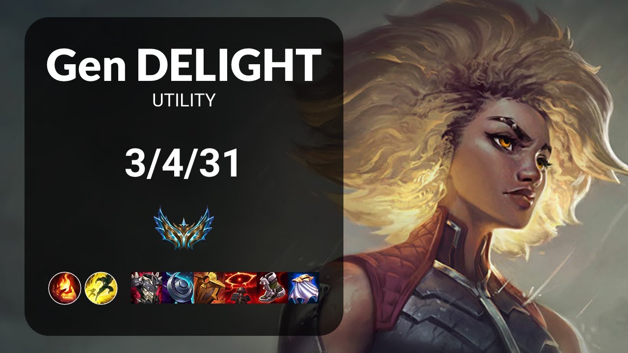Gen Delight Rell vs Nautilus UTILITY - KR CHALLENGER Patch 13.13