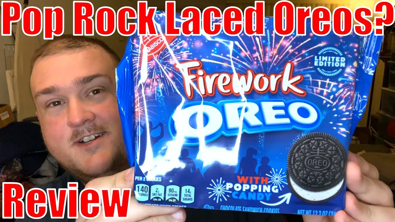 Review: Firework Oreos With Popping Candy (Limited Edition)