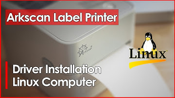 How to setup Linux Printer Driver for Arkscan 2054A & 2054K Label Printer