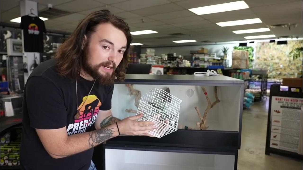 Large stackable Melamine Reptile Enclosures YouTube