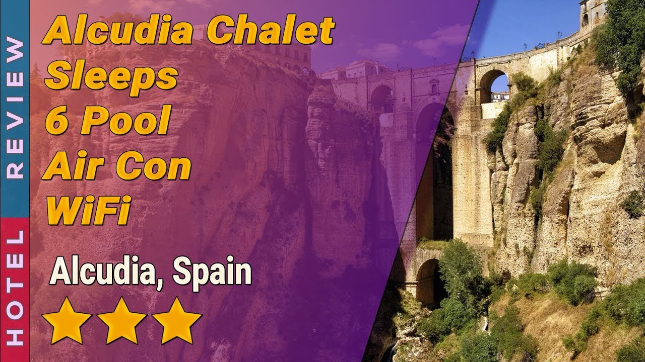 Alcudia Chalet Sleeps 6 Pool Air Con WiFi hotel review Hotels in