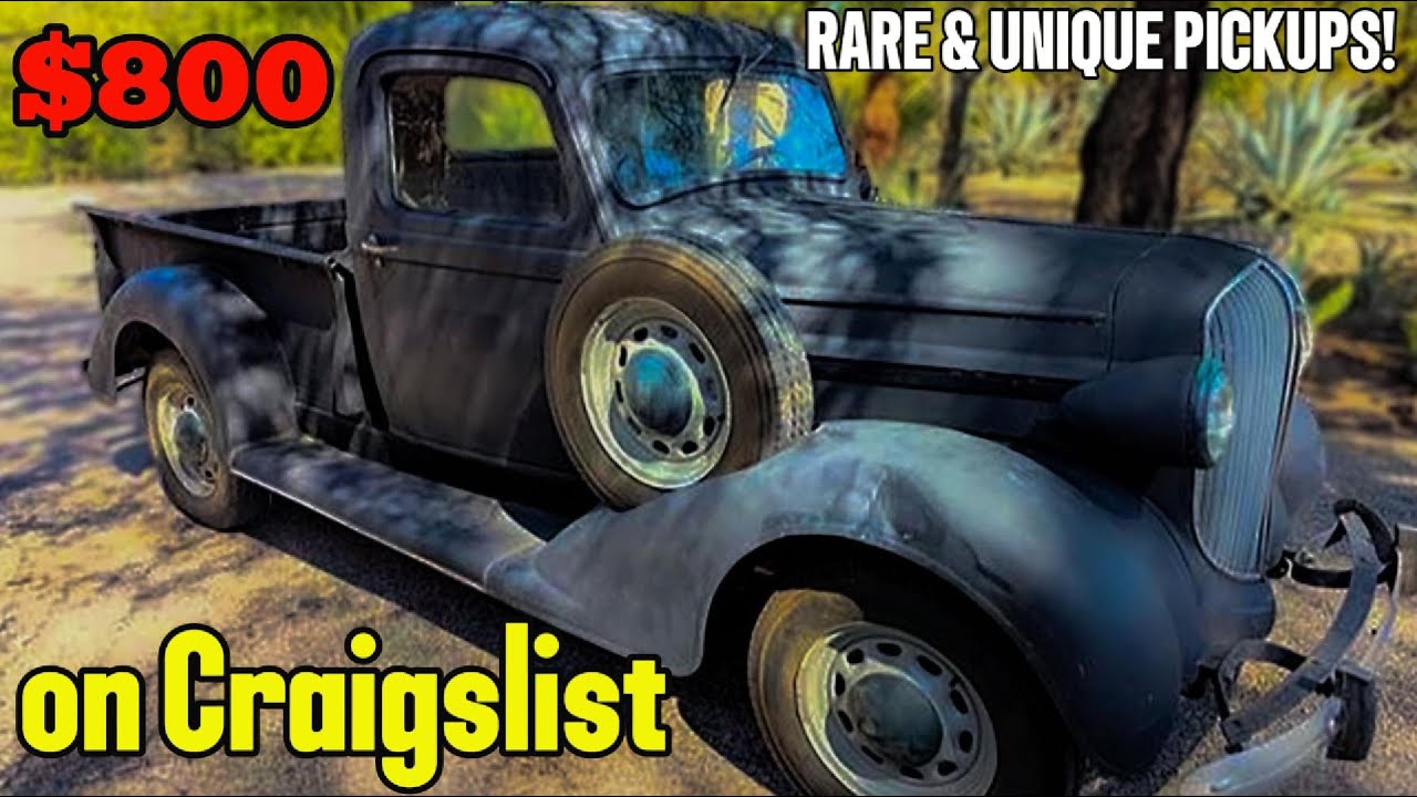 Hidden Gems Rare & Unique Pickups Found on Craigslist! YouTube