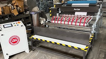 Avtar Delivered One More Reel To Sheet Cutting Machine For A4 A3 A2 A1, Butter Paper, Wrapping Paper