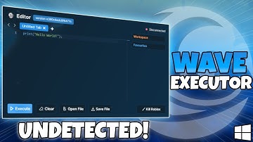 [NEW!] Best Roblox Executor! | Wave | The Best Undetected 100% UNC Executor Byfron Bypass 2025