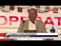 Cooperative Bill receives support with Kindiki urging Parliament to fast-track its passing