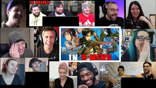 Attack on Titan in 9 minutes by Gigguk || Reaction Mashup