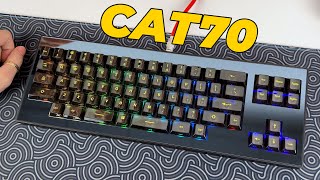 Đánh giá CAT70: Chiếc phím ĐỘC, LẠ, khả năng tùy biến cao !!!