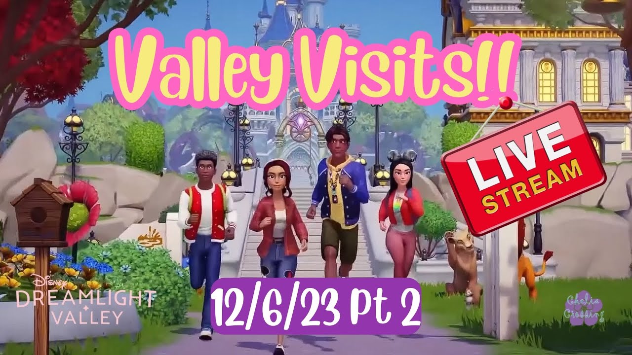 Disney Dreamlight Valley - Visiting Your Valleys! - YouTube