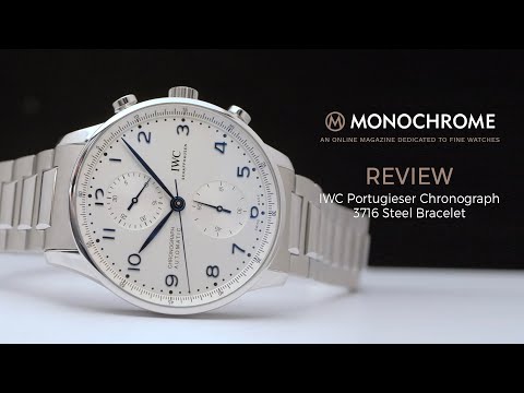 REVIEW: The IWC Portugieser Chronograph 3716, Now on Steel Bracelet