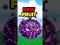 THE NEW FRUIT FROM THE BLOX FRUITS UPDATE