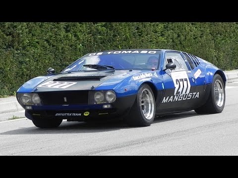 De Tomaso Mangusta Great V8 Sound On Hillclimb