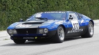 De Tomaso Mangusta Great V8 Sound On Hillclimb Resimi