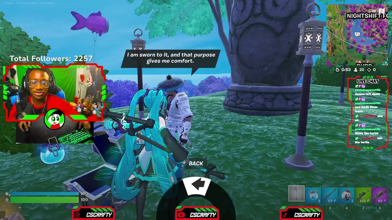 CsCrafty plays Ranked Solos with the Hatsune Miku Skin