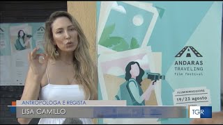 Lisa Camillo su Tg3 per Andaras Film Festival