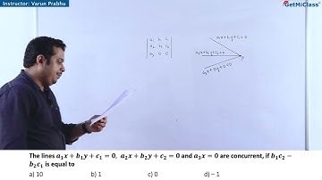 Concurrent Lines Equation Simplification KCET 11th Mathematics 2D Geometry Straight Lines
