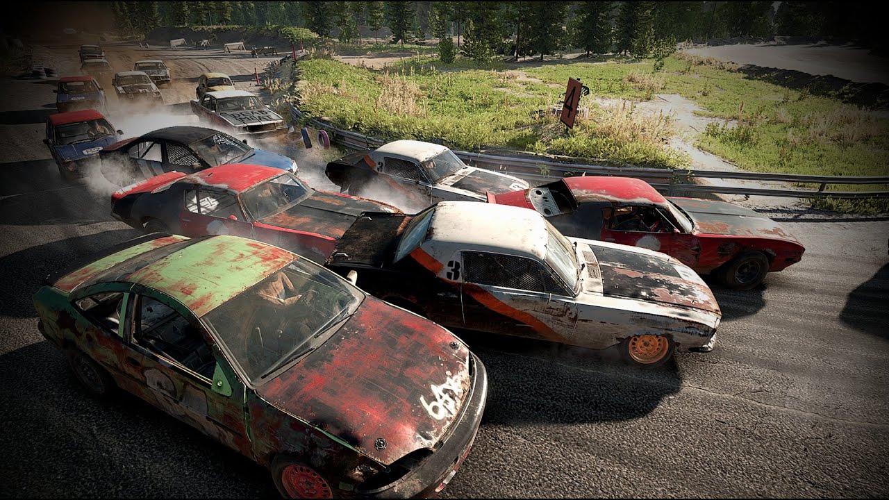 Wreckfest 2: 10 laps @ Finncross! Expert Ai, going for 1st