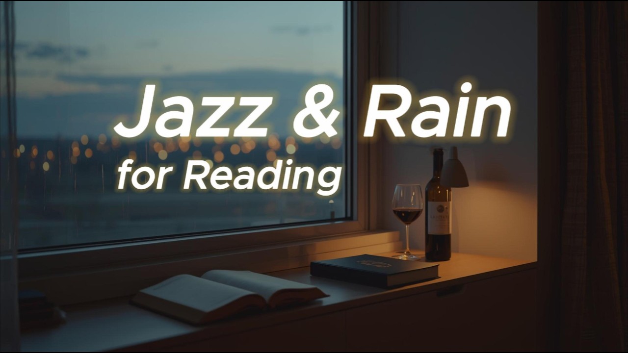 Rainy Luxury Loft: Relaxing Jazz Music for Deep Work