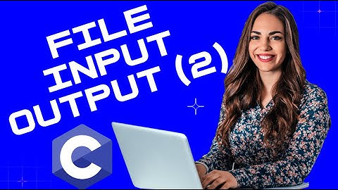 C Programming Tutorial 56: File Input and Output (Part 2)