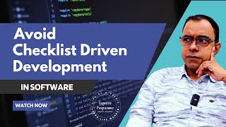 Avoid Checklist Driven Development in Software |  #softwareengineering #programmers