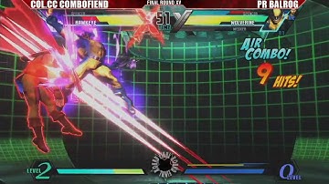 FRXV UMVC3 losers top 16 Col.CC ComboFiend vs EG PR Balrog.