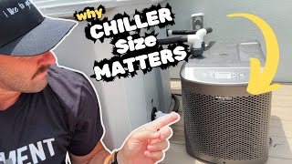 Choosing the Best Chiller SIZE for your Cold Plunge