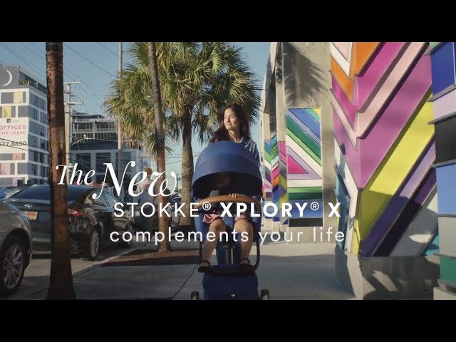 Stokke Xplory X Stroller - Royal Blue