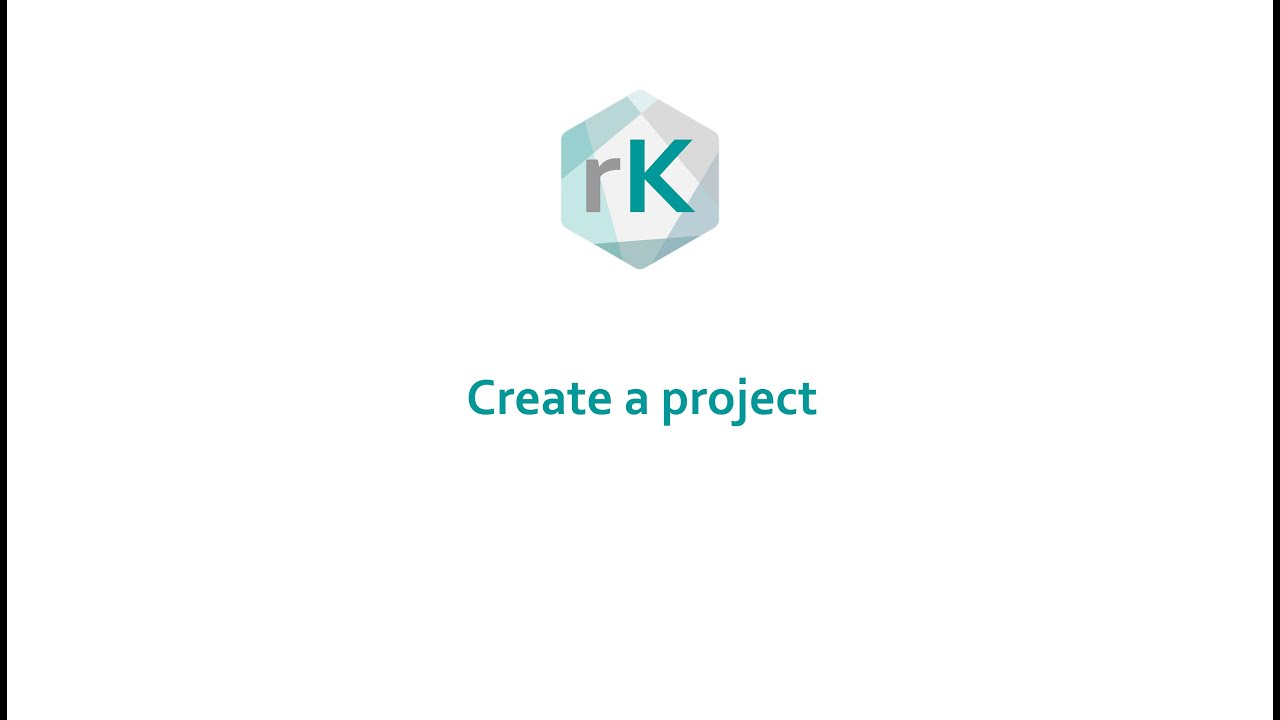 create project - YouTube