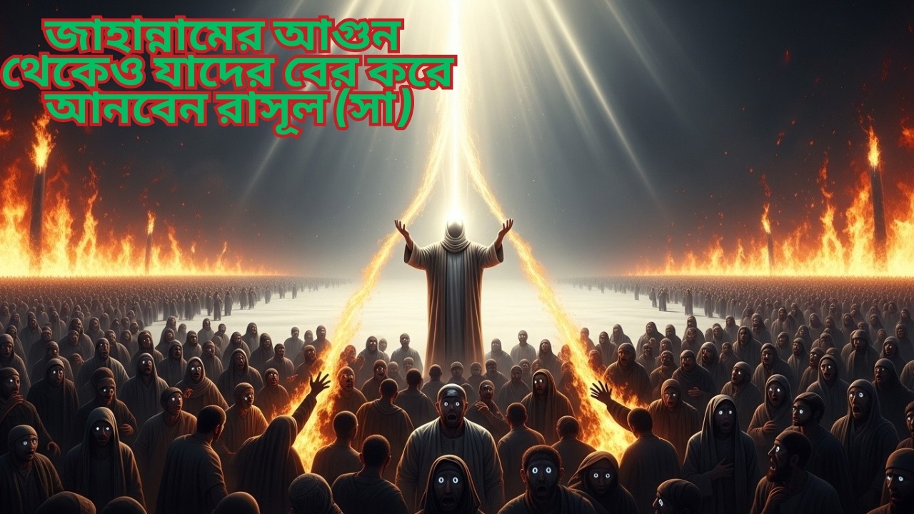 জাহান্নামের আগুন থেকেও যাদের বের করে আনবেন রাসূল (সা)! #আলো কাহিনী #ইসলামিকভিডিও #dua