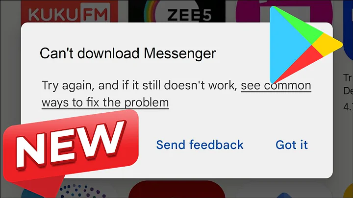 Fix - Can't Download Messenger Error On Google playstore - Android & Ios - 2026