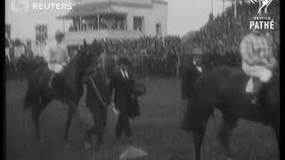 SPORT / POLITICS: Derby 1913 / Suffragette killed (1913) image