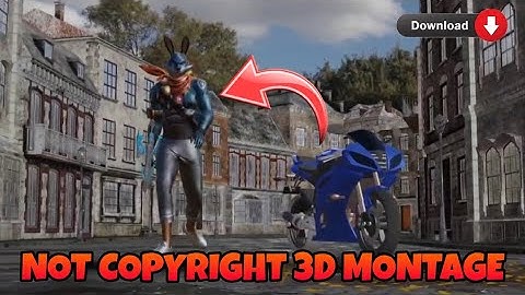 [Not Copyright] Free fire 3D montage intro bunny bundle Vs skyler & criminal bundle