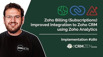 Zoho Billing (Subscriptions) Improved Integration to Zoho CRM using Zoho Analytics