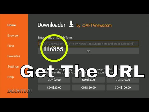 How To Get The URL From Downloader Number Codes