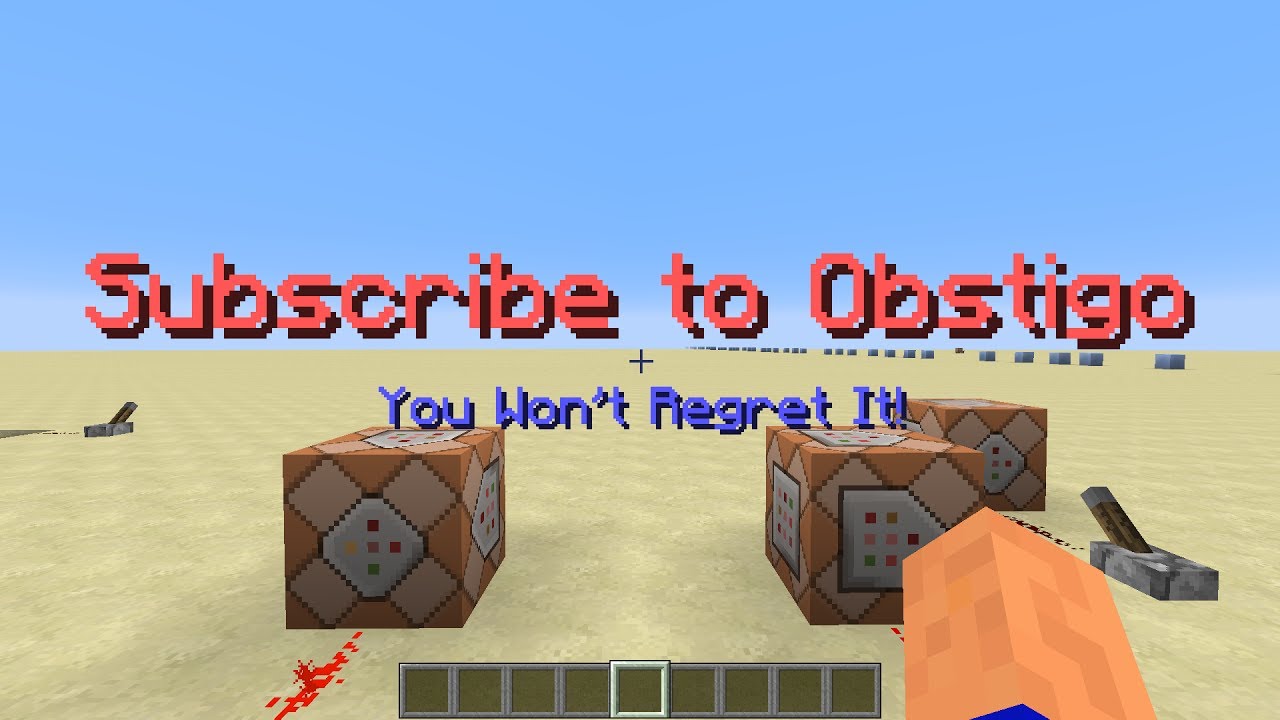 Command Block Title Text Subtitle Tellraw Minecraft 1 12