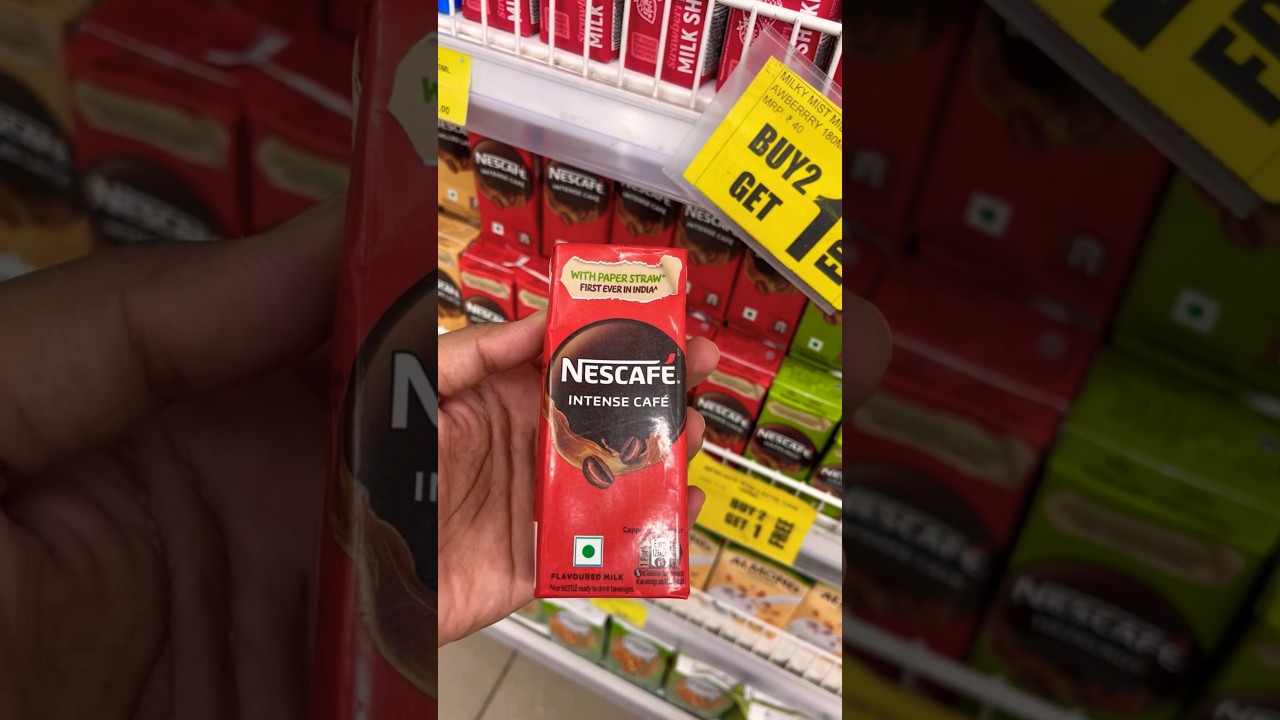 Nescafe intense cafe☕️😍